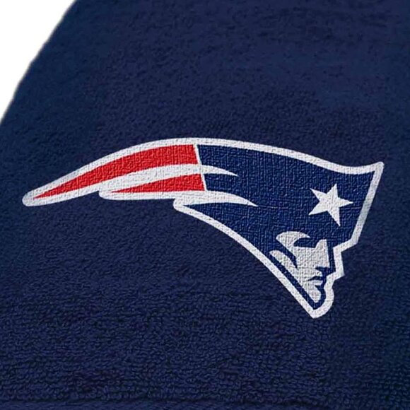 New England Patriots Hand Towel measures 15 x 26 inches - Picture 2 of 2